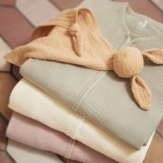 Gigoteuse légère en gaze de coton Olive Green TOG 0,5 (0-3 mois)