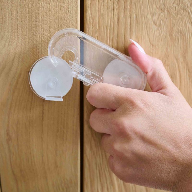 Lot de 2 loquets pour meubles et armoires Dooky Ambiance 2