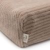 Housse matelas à langer en jersey Cloudy Rib Milky Coffee (50 x 70 cm) Jollein Produit 1