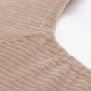 Housse matelas à langer en jersey Cloudy Rib Milky Coffee (50 x 70 cm) Jollein Produit 5