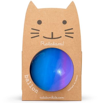 Ballon gum Violet et Bleu (15 cm)