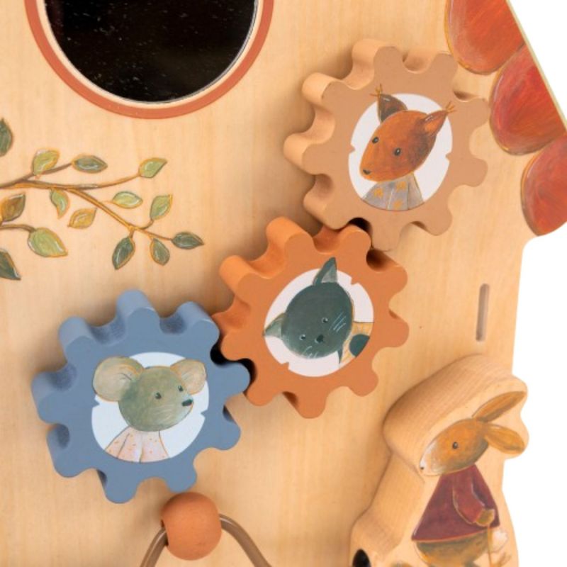 Tableau d'activités bébé en bois Egmont Toys Produit 3