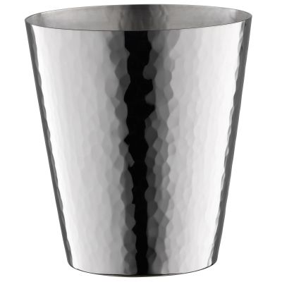 Timbale Martelé en métal argenté personnalisable (8,9 cm)