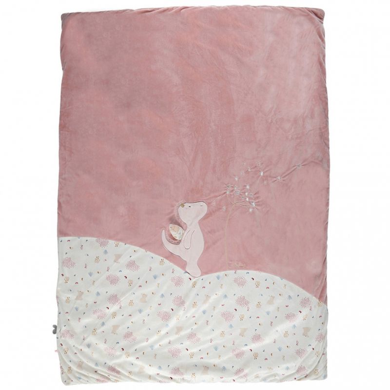Couverture bébé en veloudoux Lina & Joy (100 x 140 cm) Noukie's