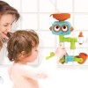 Jouet de bain à ventouse robot Sensory  par Infantino