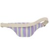 Sac banane Olivia Rayures Larges Violet Hindbag Produit 3