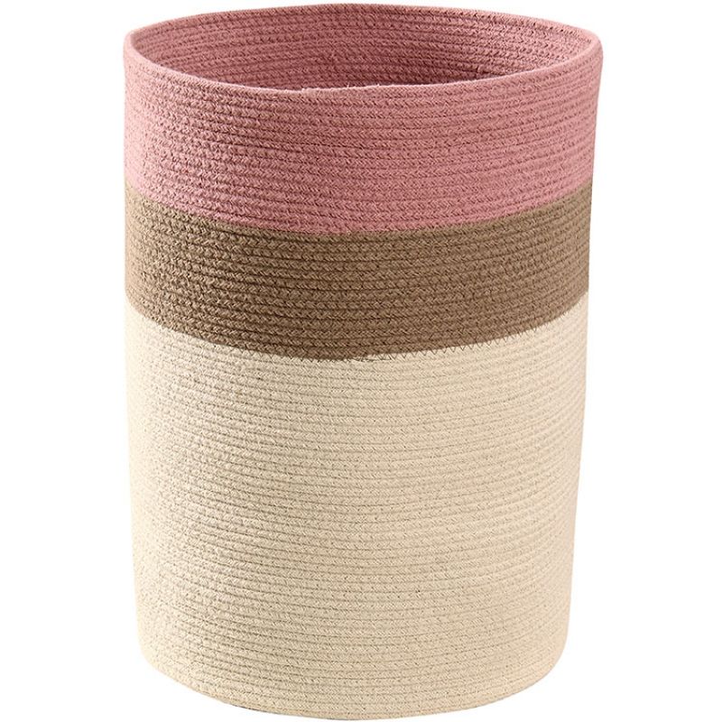 Panier de rangement Bazaar rose (50 x 35 cm) Lorena Canals