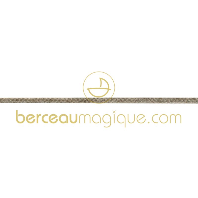 Cordon supplémentaire moka pour bracelet Mikado