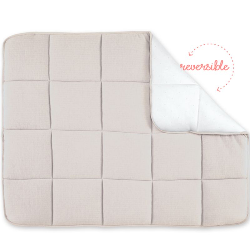 Tapis de parc réversible Cadum sable (75 x 95 cm) Bemini