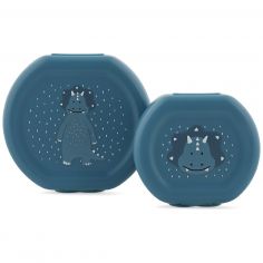 Lot de 2 boîtes à goûter à clip Mr. Triceratops - Trixie