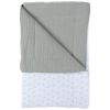 Couverture mousseline Smart flowers (75 x 100 cm) - Noukie's