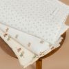 Couverture mousseline Smart flowers (75 x 100 cm) Noukie's Ambiance 2