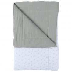 Couverture mousseline Smart flowers (75 x 100 cm) - Noukie's