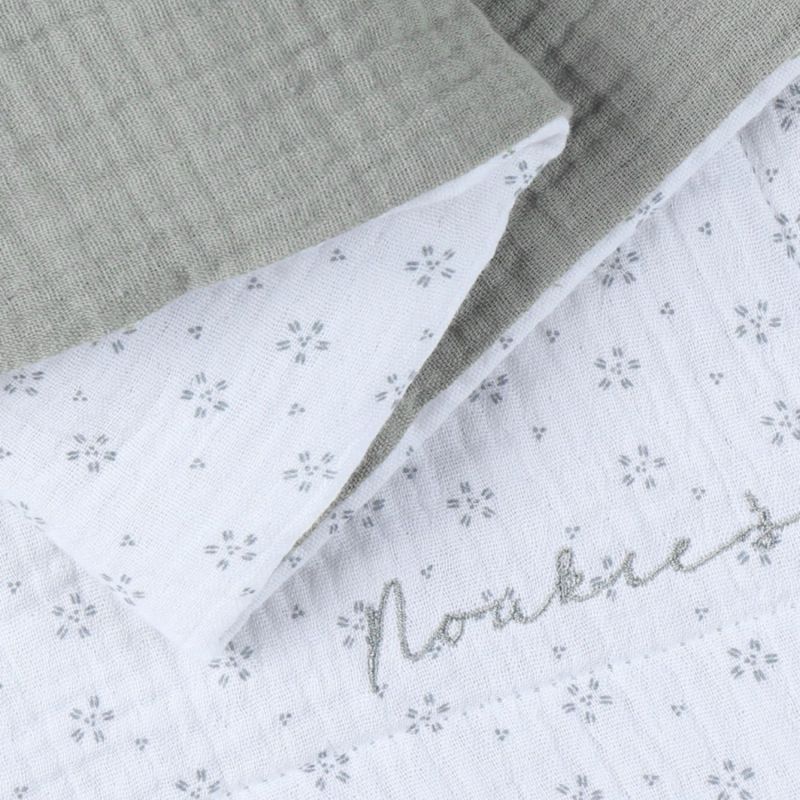 Couverture mousseline Smart flowers (75 x 100 cm) Noukie's Produit 5