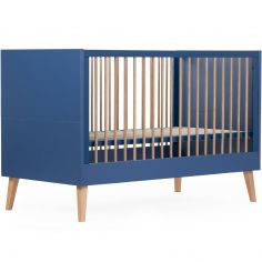 Lit bébé évolutif Bold Blue (70 x 140 cm) - Childhome