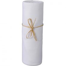Drap housse pour berceau cododo en coton bio blanc (50 x 80 cm)  par P'tit Basile