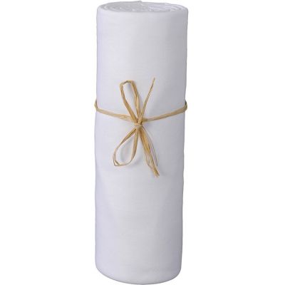 Drap housse pour berceau cododo en coton bio blanc (50 x 80 cm) P'tit Basile