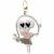 Variation Blanc, rose, noir du produit Porte-clé friends Millie de la marque Zakuw