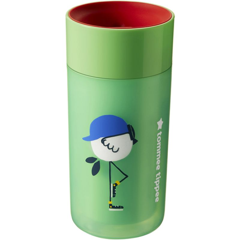 Tasse d'apprentissage 360° isotherme Easiflow verte (250 ml) Tommee Tippee