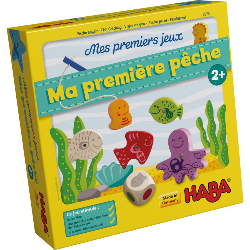 Jeu de pêche magnétique Ma première pêche Haba