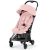 Variation Rose du produit Poussette ultra-compacte COYA Matt Black Peach Pink de la marque Cybex