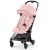 Variation Rose du produit Poussette ultra-compacte COYA Matt Black Peach Pink de la marque Cybex