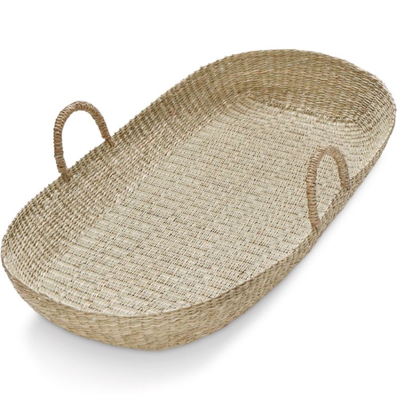 Panier à langer en fibres naturelles d'herbes marines Cam Cam Copenhagen