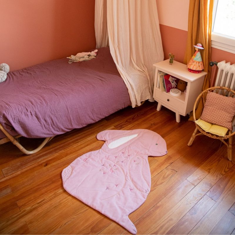 Tapis d'éveil Lapin Rose L'oiseau bateau Ambiance 4