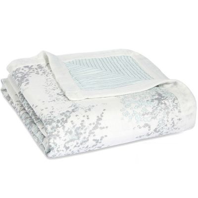 Couverture de rêve Dream Blanket métallique SkyLights (120 x 120 cm) aden + anais