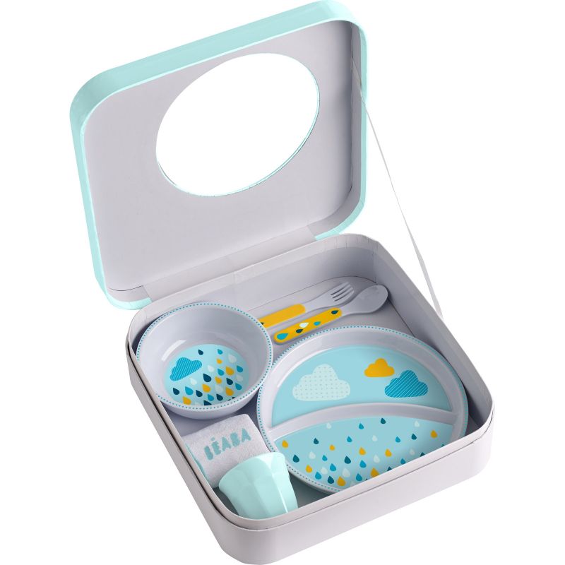 Coffret repas bébé Rainbow (6 pièces) Béaba