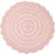 Variation Rose clair du produit Tapis rond Alma rose nude (120 cm) de la marque Nattiot