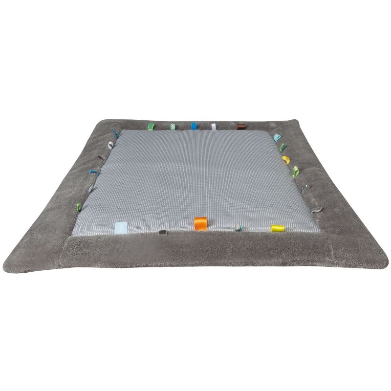 Tapis de jeu Cheerful Playing Storm grey (85 x 105 cm) Snoozebaby