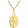 Collier chaîne médaille Miraculeuse (plaqué or) Petits trésors Produit 1