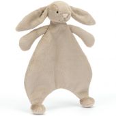 Doudou plat Bashful Lapin Beige (27 cm)