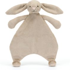 Doudou plat Bashful Lapin Beige (27 cm)