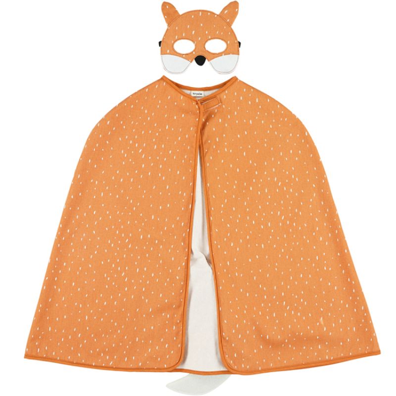 Cape et masque déguisement renard Mr. Fox (3-7 ans) Trixie