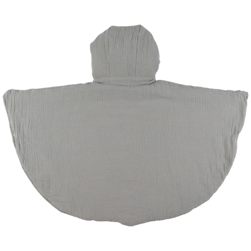 Poncho en mousseline bio Kaki (18-36 mois) Noukie's Produit 3