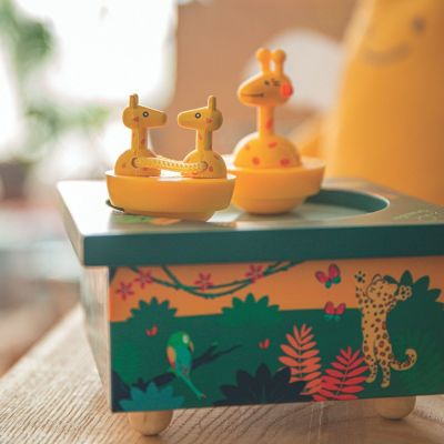 Boîte à musique magnétique La savane