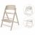 Variation Light natural du produit Chaise haute évolutive Click & Fold 3 in 1 All Natural de la marque Cybex