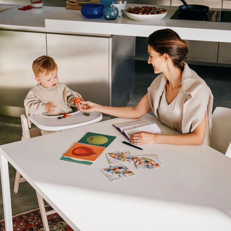 Chaise haute évolutive Click & Fold 3 in 1 All Natural Cybex Ambiance 3