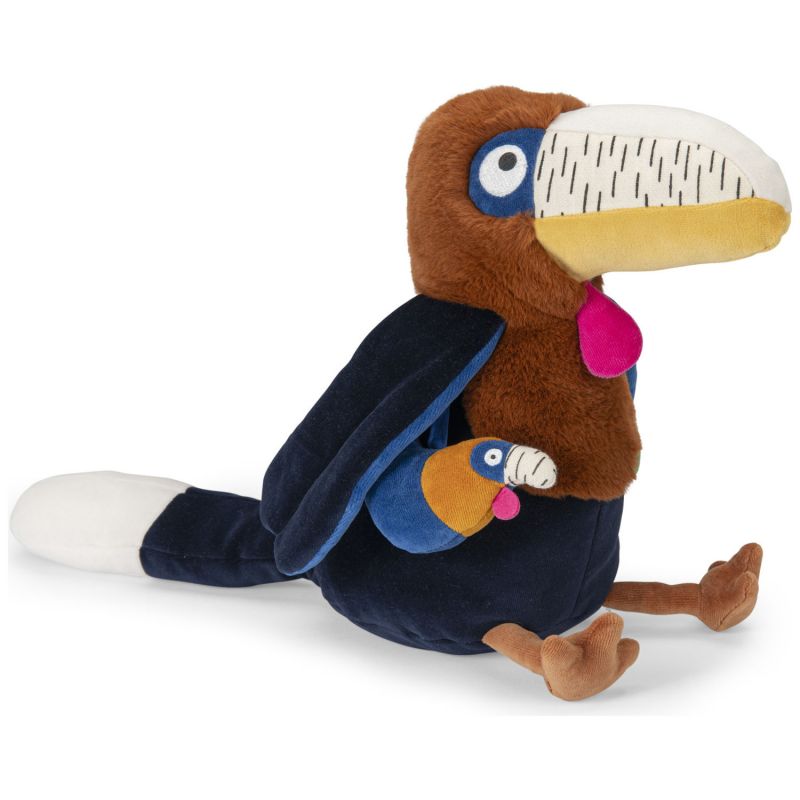 Grand calao Litchi d'activités La forêt Mawa Moulin Roty Produit 1