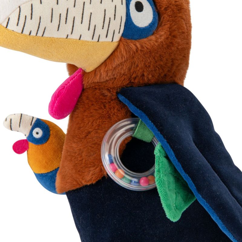Grand calao Litchi d'activités La forêt Mawa (32 cm) Moulin Roty Produit 4