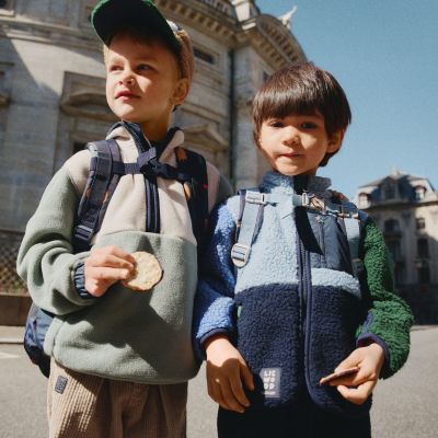 Veste polaire Nolan Classic Navy Multi Mix (3 ans)