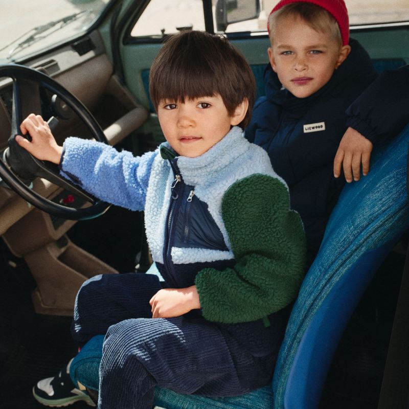 Veste polaire Nolan Classic Navy Multi Mix (3 ans) Liewood Ambiance 6