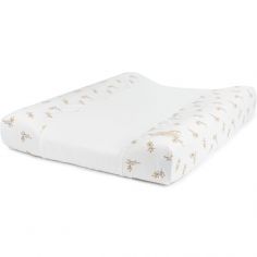 VÄDRA Protection pour matelas à langer, motif lapin/blanc, 48x74 cm - IKEA