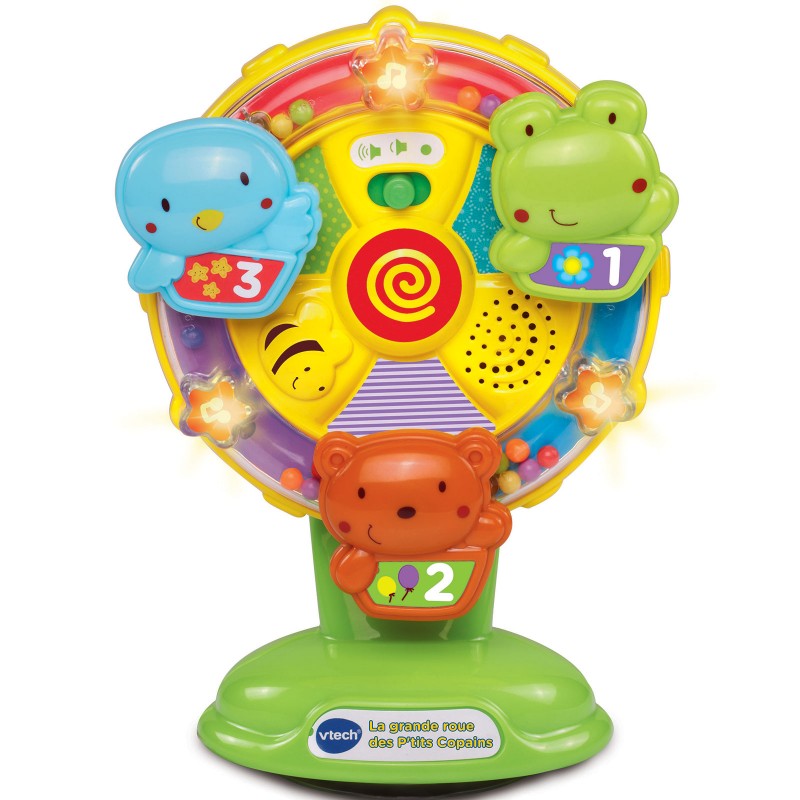 Jouet à ventouse musical La grande roue des P'tits Copains VTech