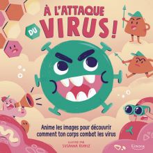 Livre à fenêtres A l'attaque du virus !  par Editions Kimane