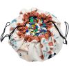 Sac à jouets 2 en 1 réversible Noomad Original Veggie numbers Play&Go Produit 1