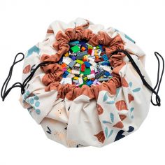 Sac à jouets 2 en 1 Print Veggie numbers - Play&Go