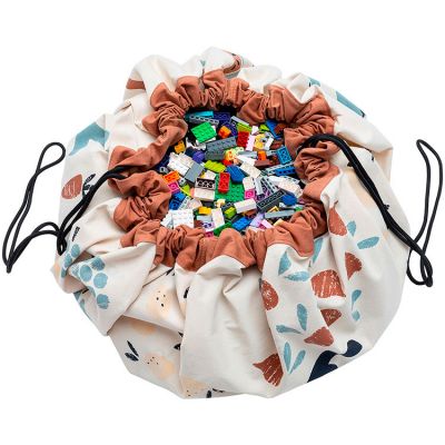 Sac à jouets 2 en 1 réversible Noomad Original Veggie numbers Play&Go